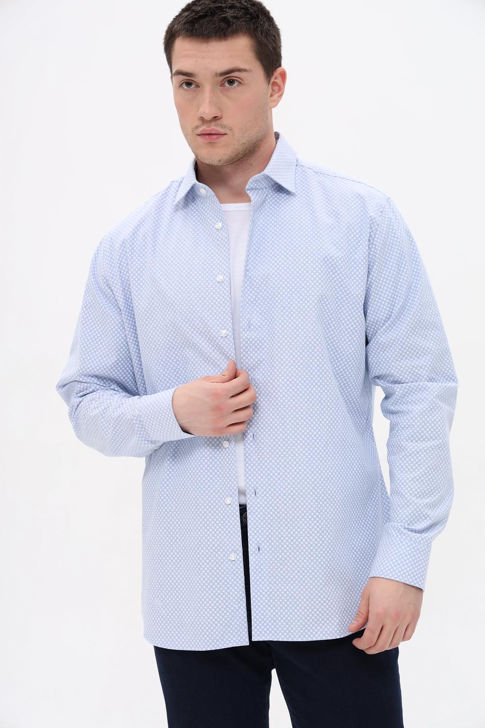 Рубашка Seidensticker в голубую клетку