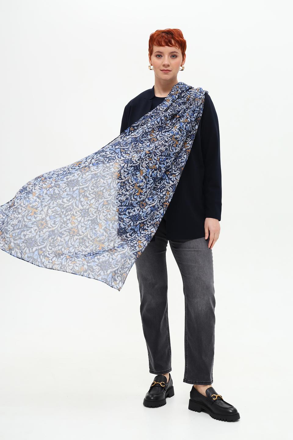 Шарф Rabe collection с цветочным принтом