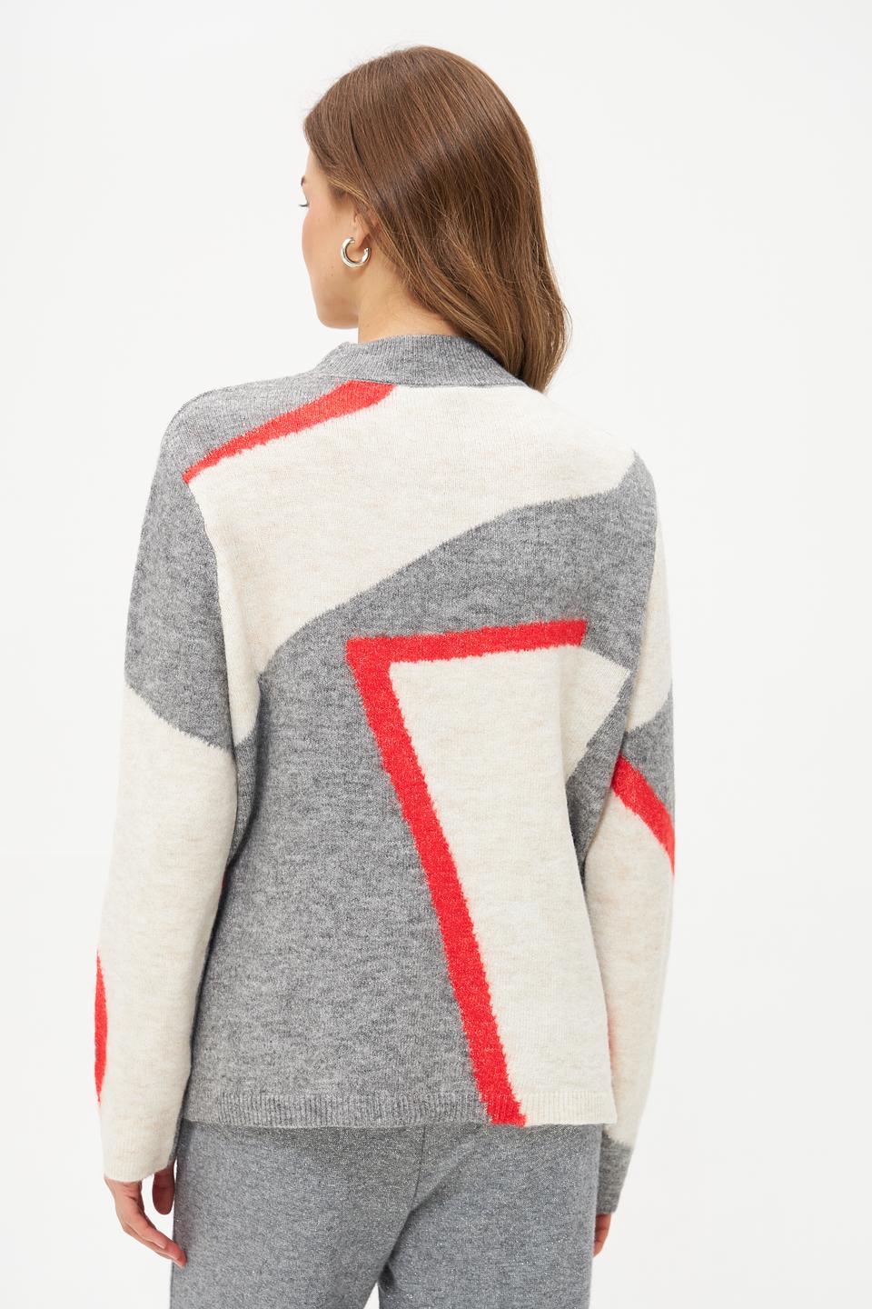 Пуловер Lecomte с узором