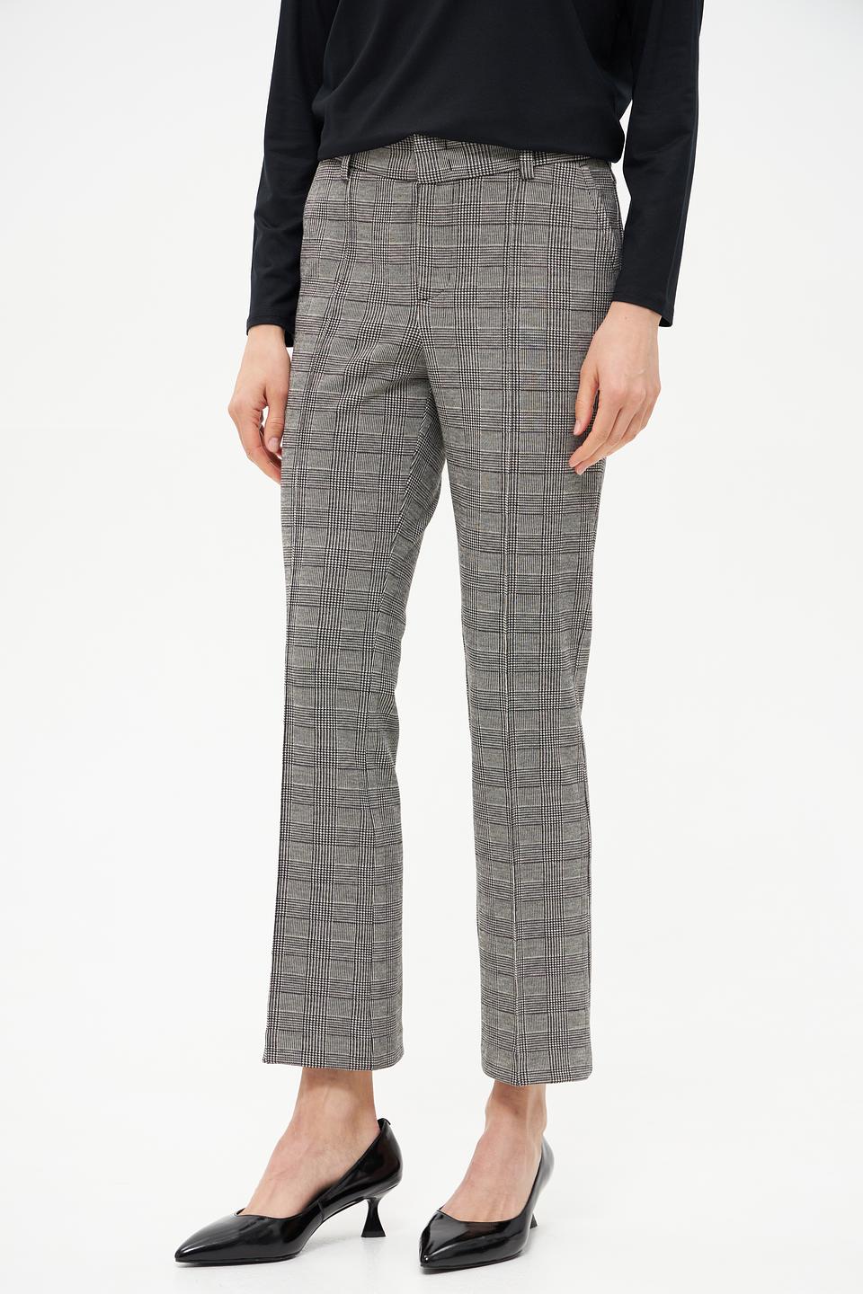 Брюки классические в клетку Oui