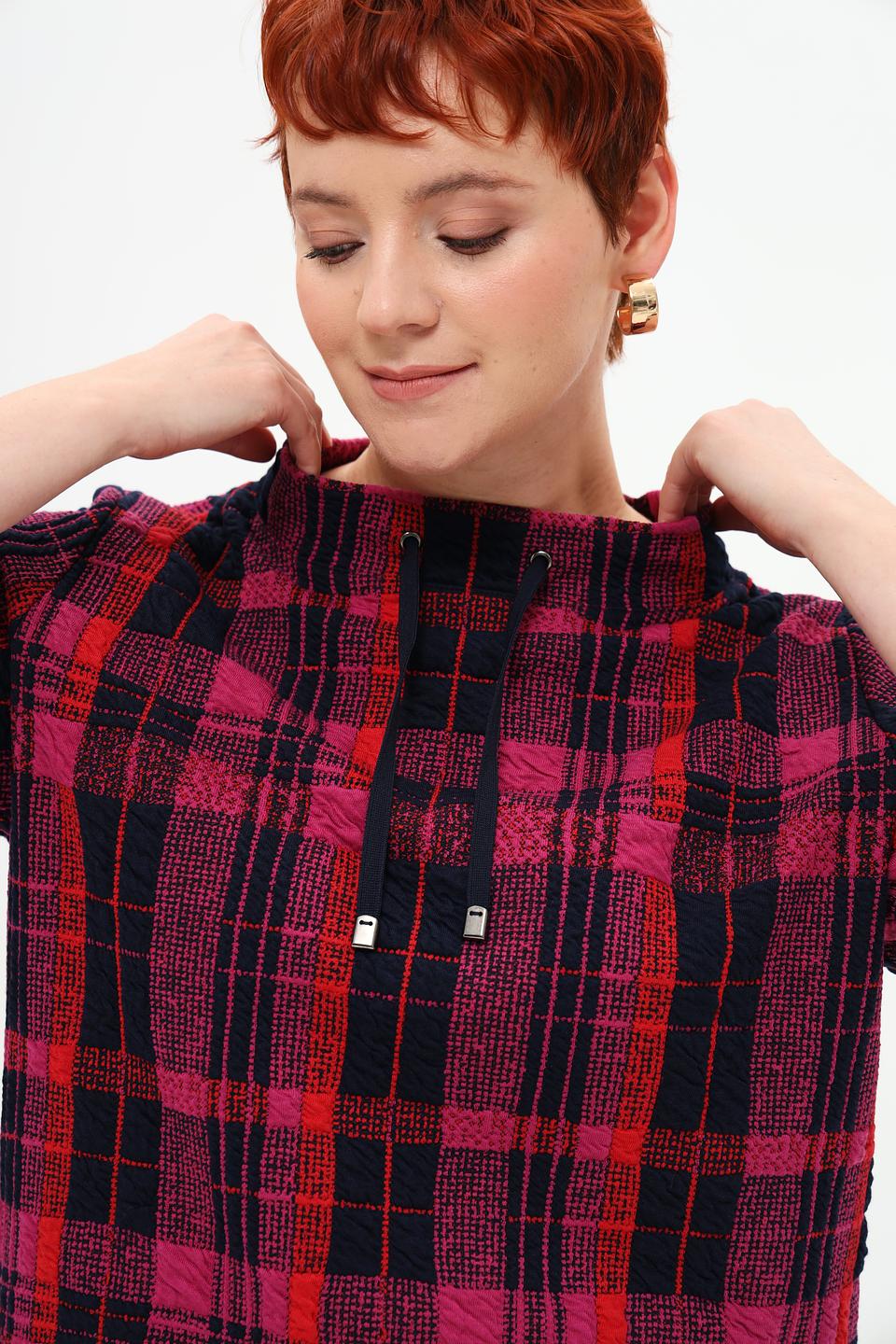 Пуловер Rabe collection в клетку