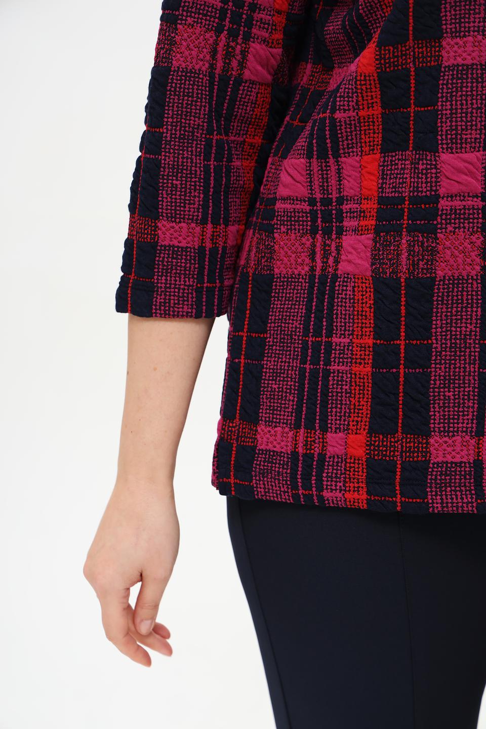 Пуловер Rabe collection в клетку