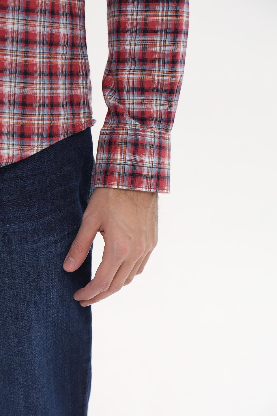 Рубашка Lerros клетка красный