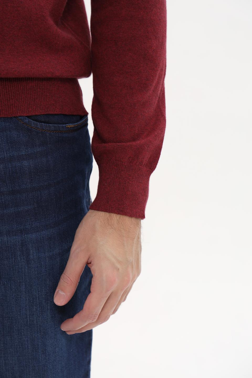 Водолазка Lerros бордовая