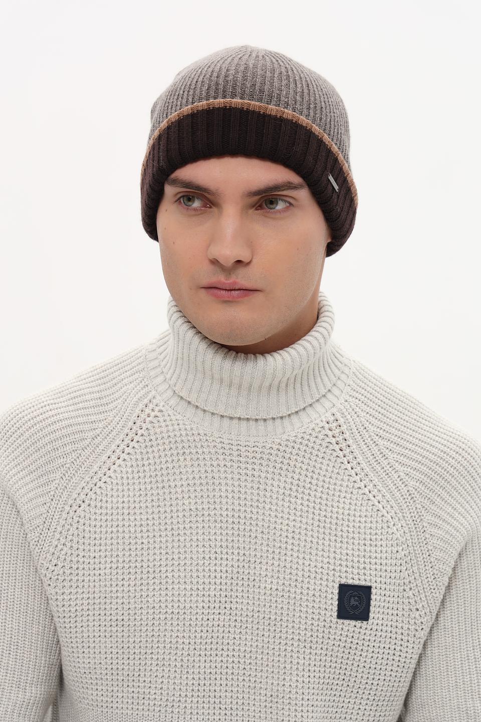 Шапка Bugatti ACC серая