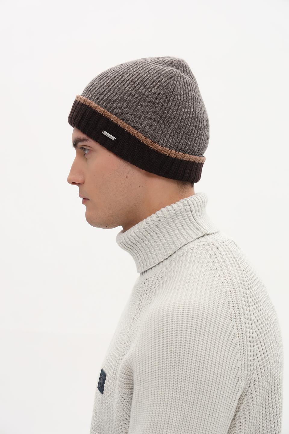 Шапка Bugatti ACC серая