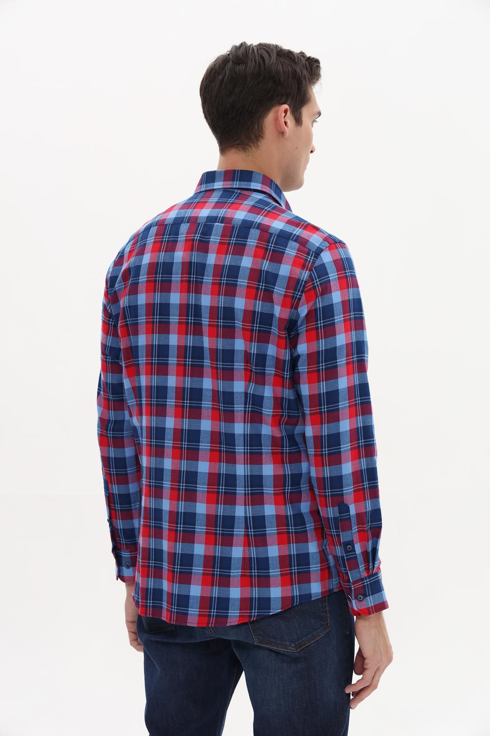 Рубашка Bugatti в клетку