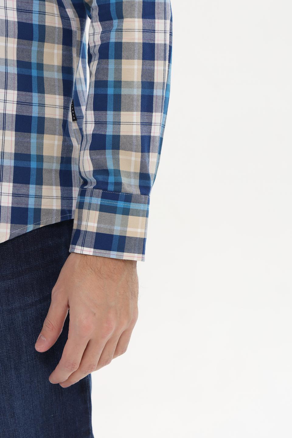 Рубашка дл Bugatti в клетку