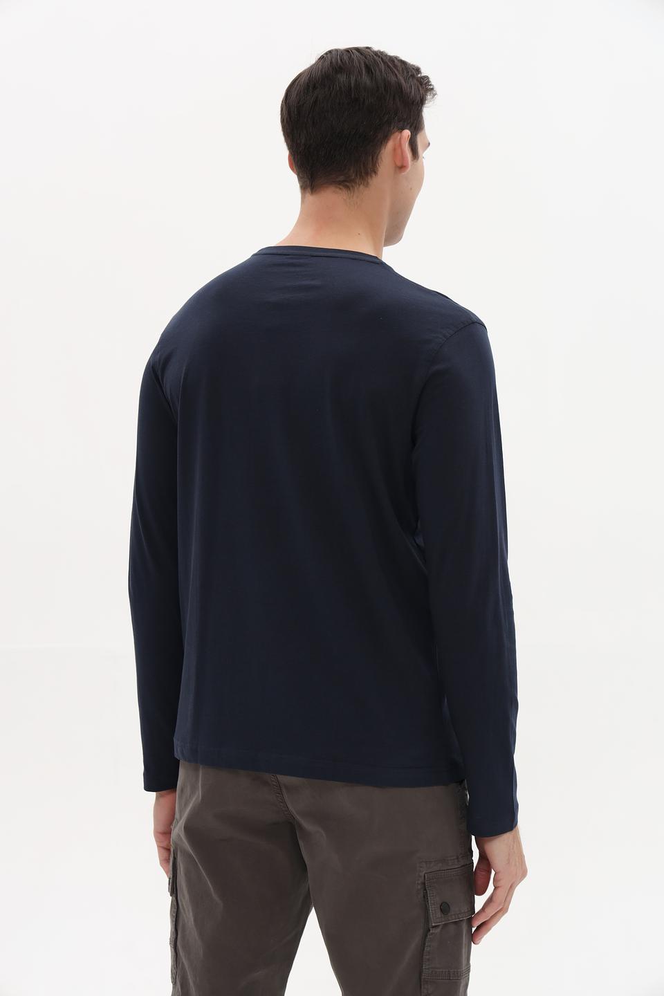 Лонгслив Lerros темно-синий