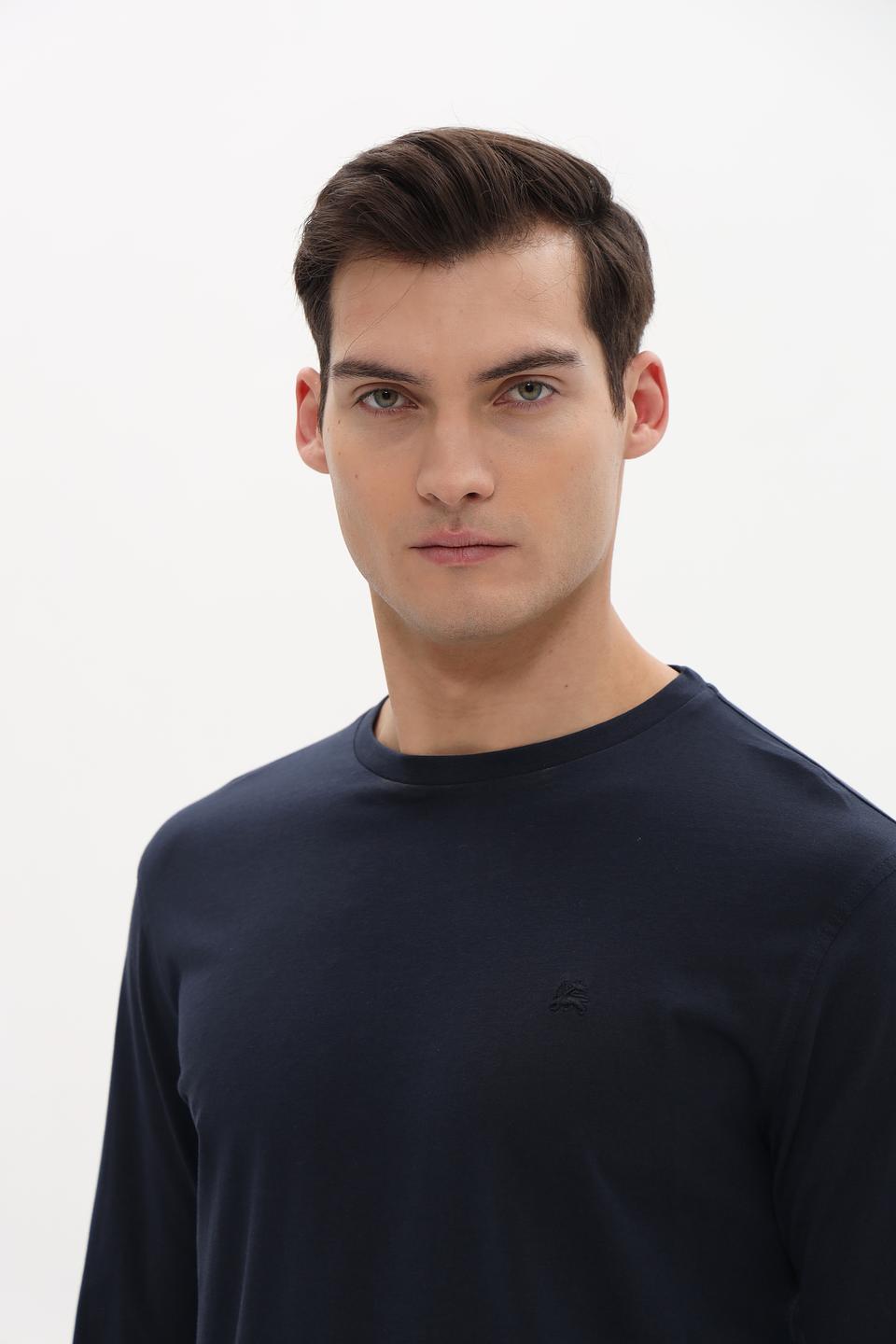 Лонгслив Lerros темно-синий