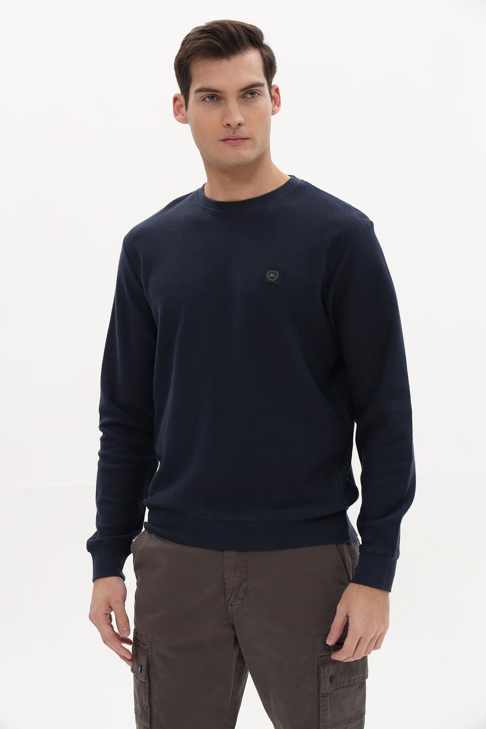 Джемпер Lerros мужской тёмно-синий