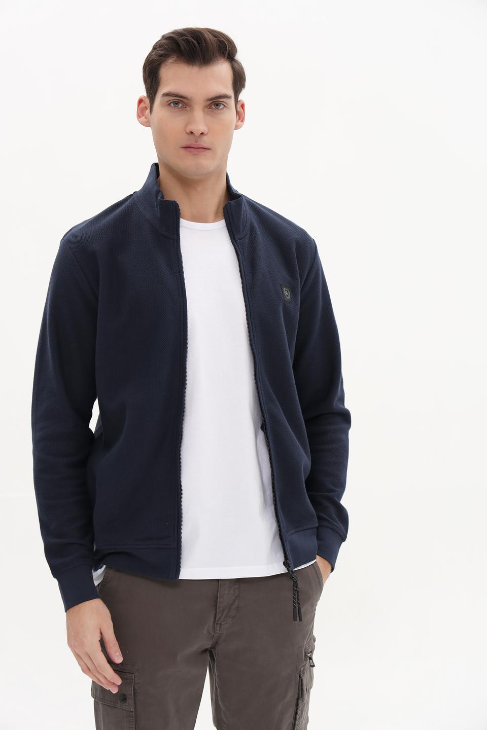 Кардиган Lerros мужской тёмно-синий