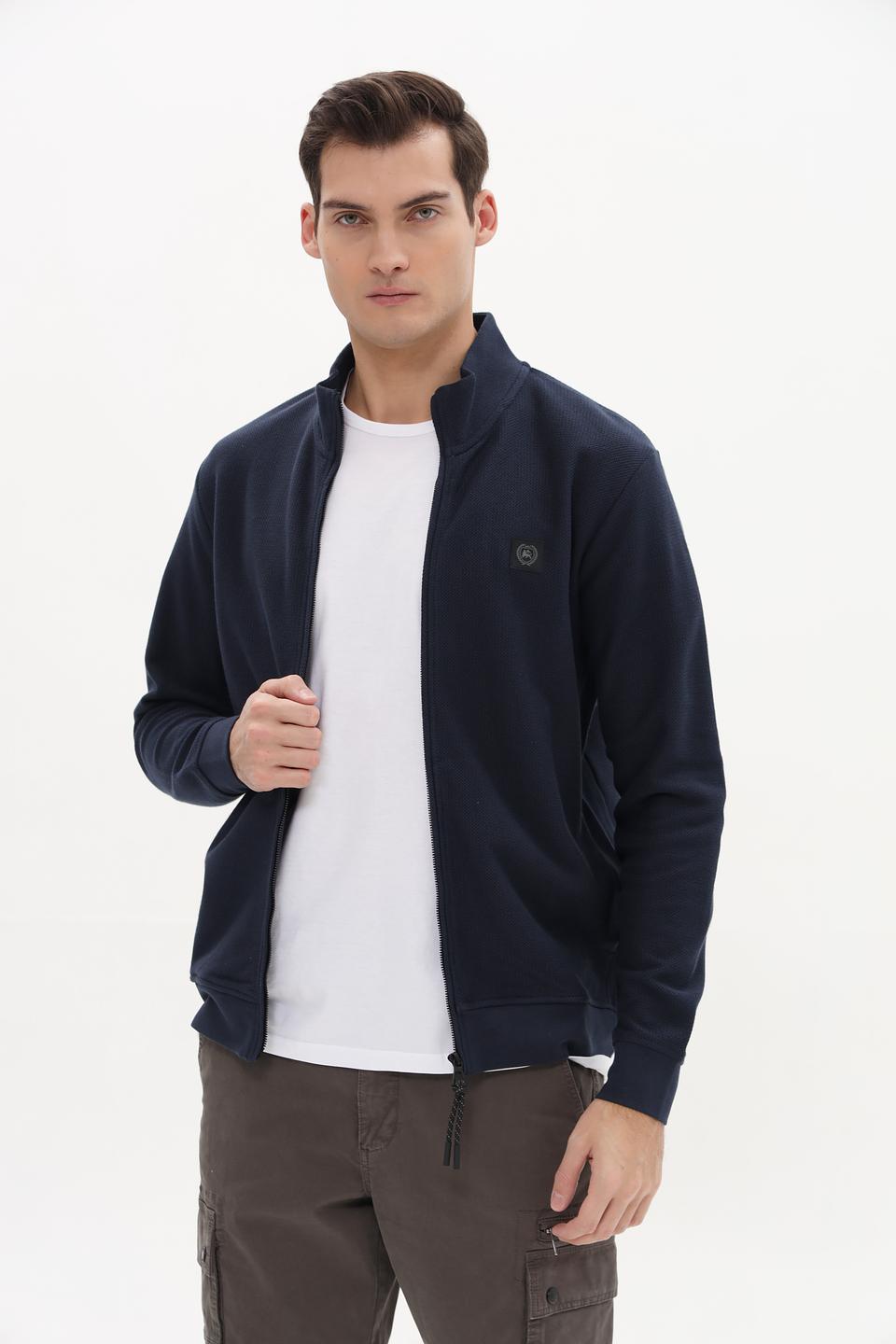 Кардиган Lerros мужской тёмно-синий