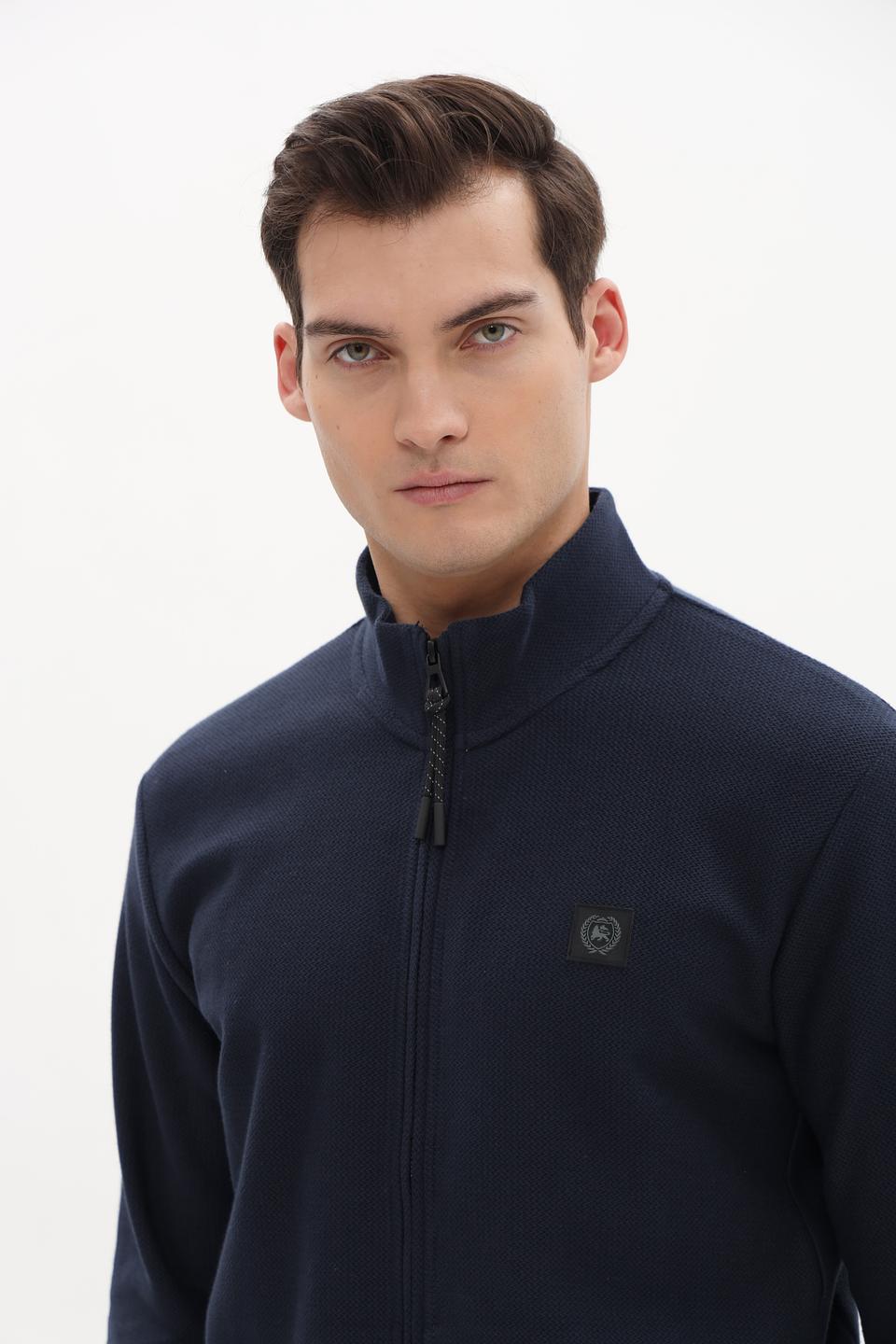 Кардиган Lerros мужской тёмно-синий