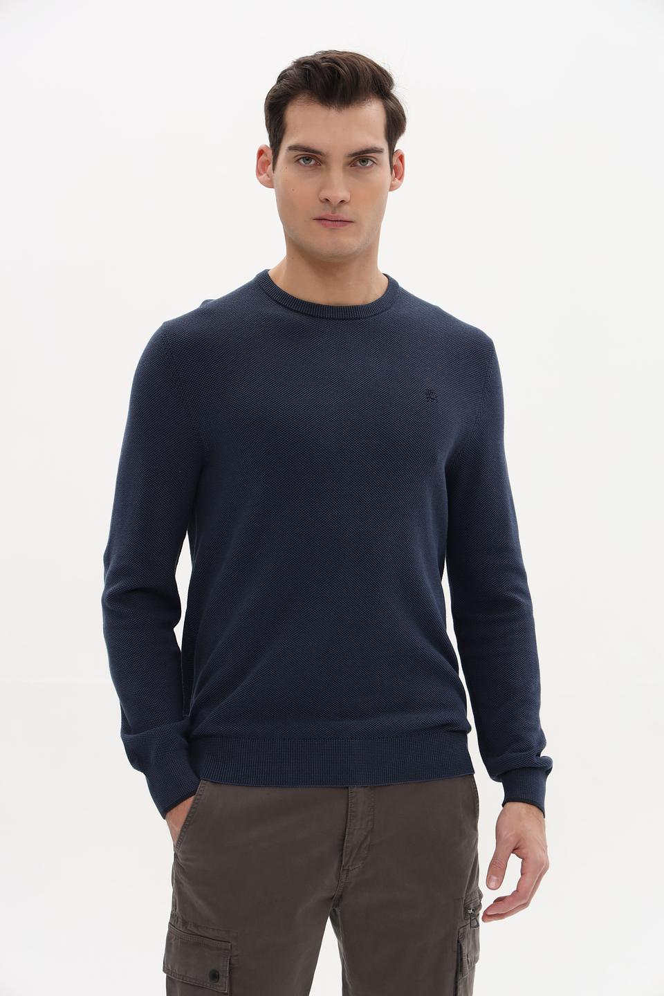 Джемпер Lerros мужской тёмно-синий