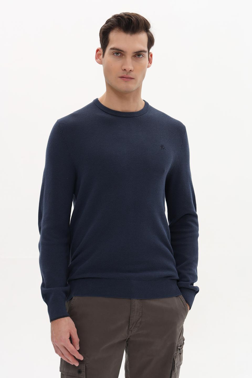 Джемпер Lerros мужской тёмно-синий