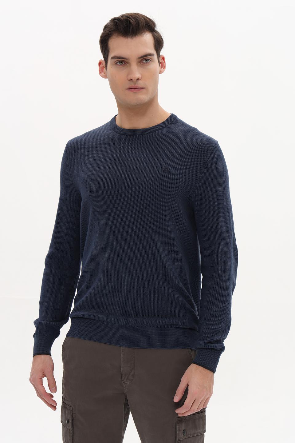 Джемпер Lerros мужской тёмно-синий