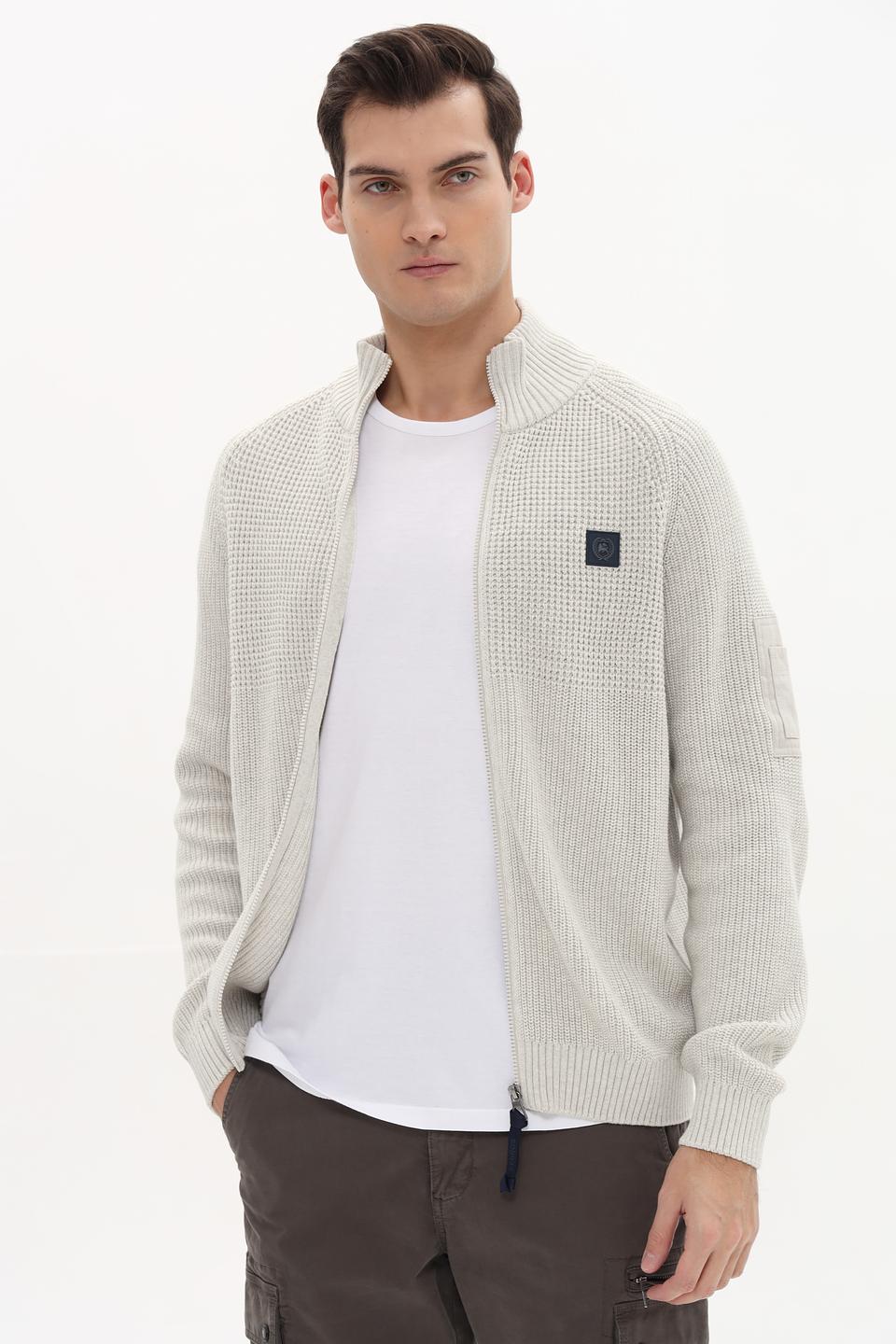 Кардиган Lerros мужской светло-серый