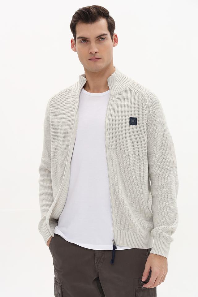 Кардиган Lerros мужской светло-серый