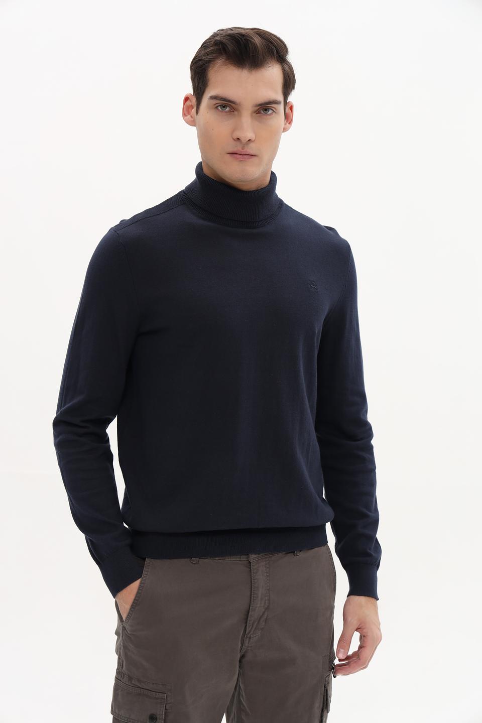 Водолазка Lerros классическая тёмно-синяя