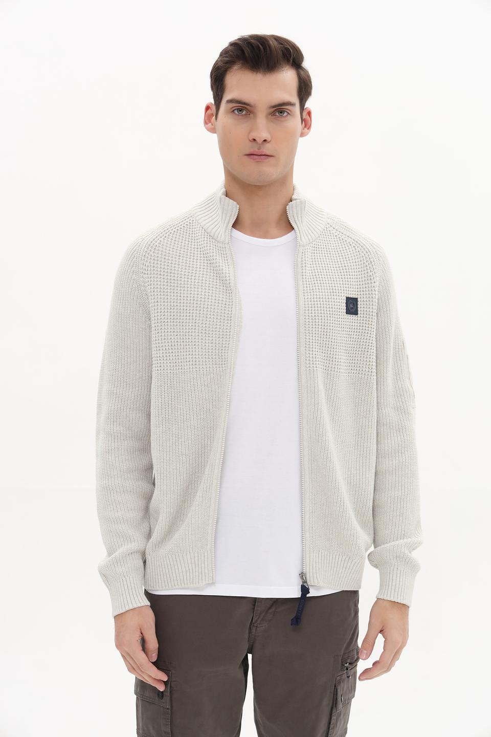 Кардиган Lerros мужской светло-серый