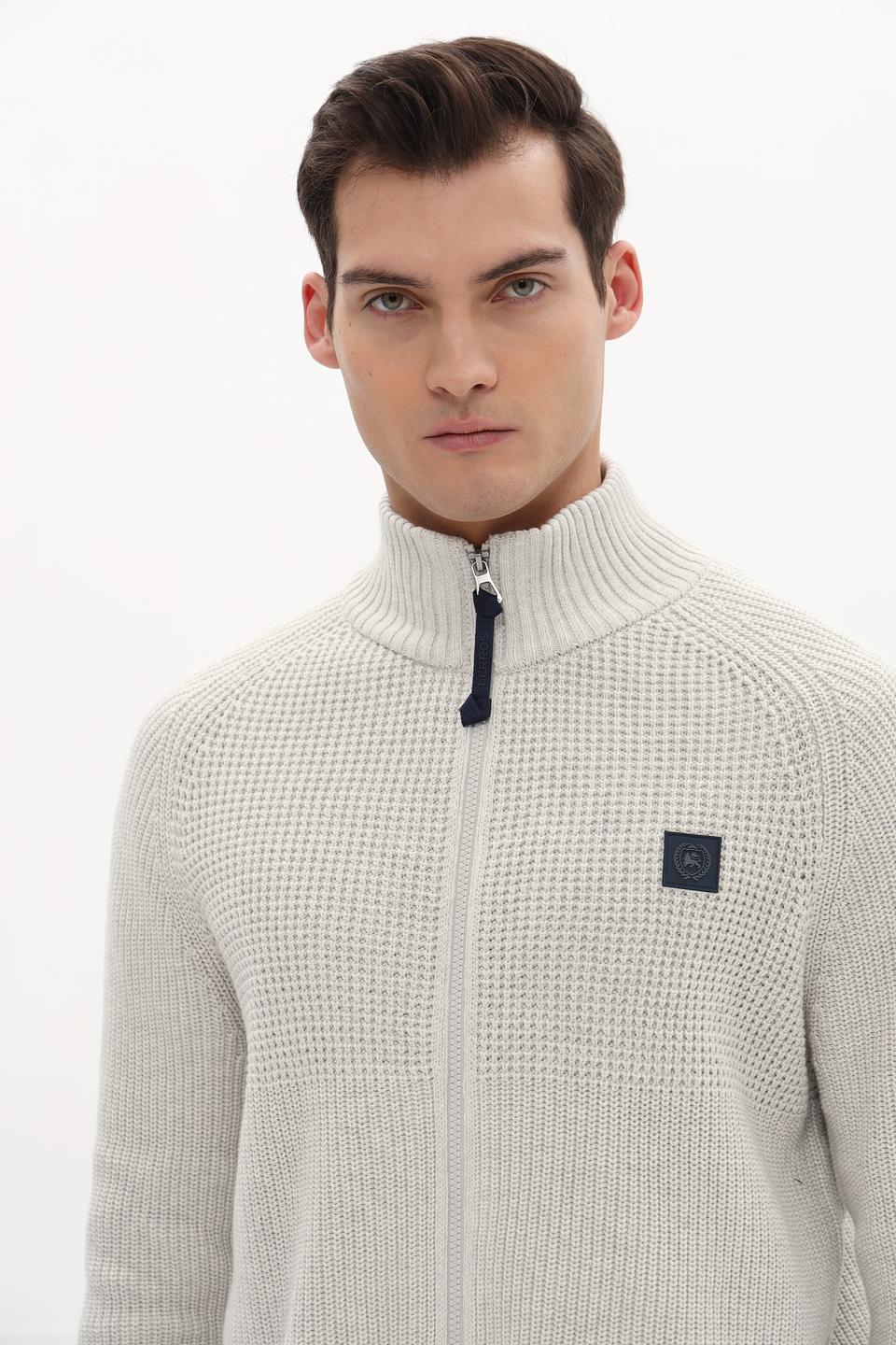 Кардиган Lerros мужской светло-серый