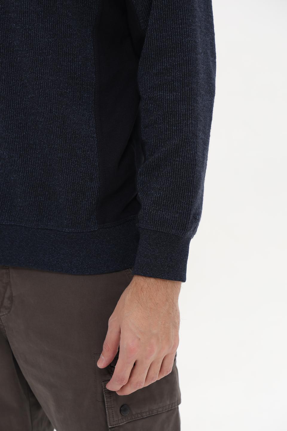 Джемпер Casa Moda с молнией темно-синий