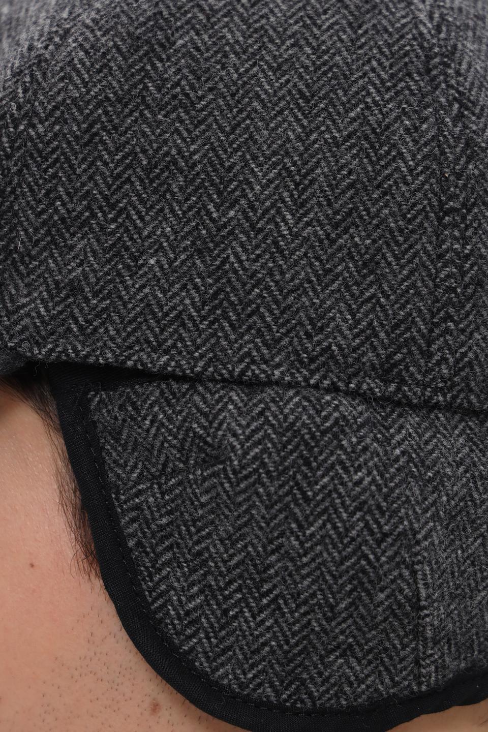 Бейсболка Bugatti ACC серая в клетку