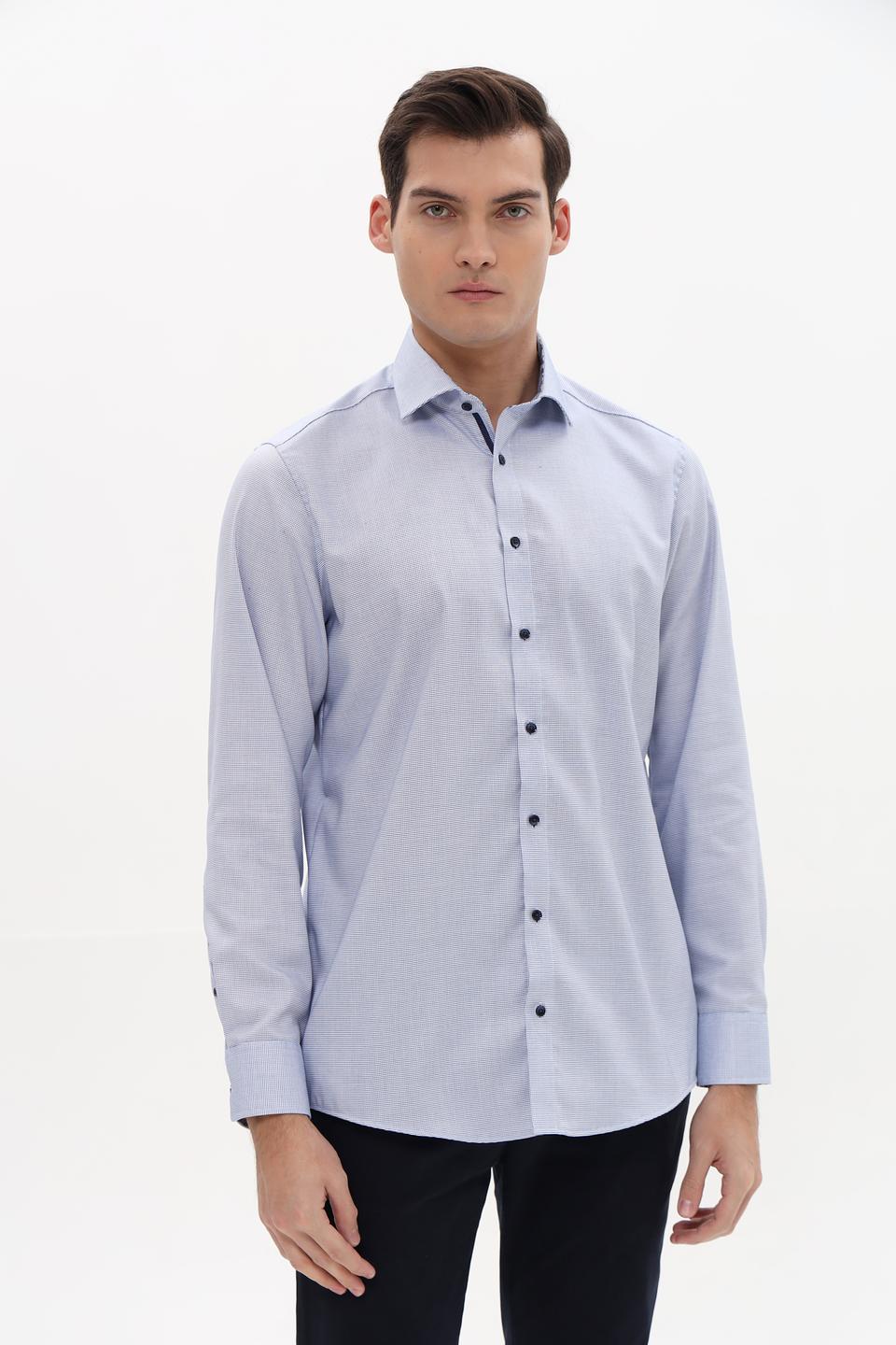 Рубашка дл Venti мужская голубая