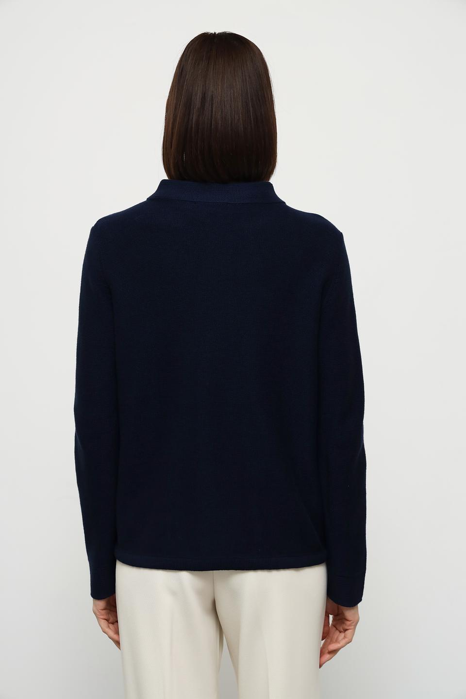 Жакет Olsen приталенный тёмно-синий