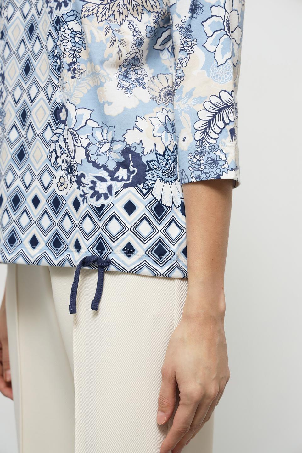 Блуза Olsen с геометрическим принтом