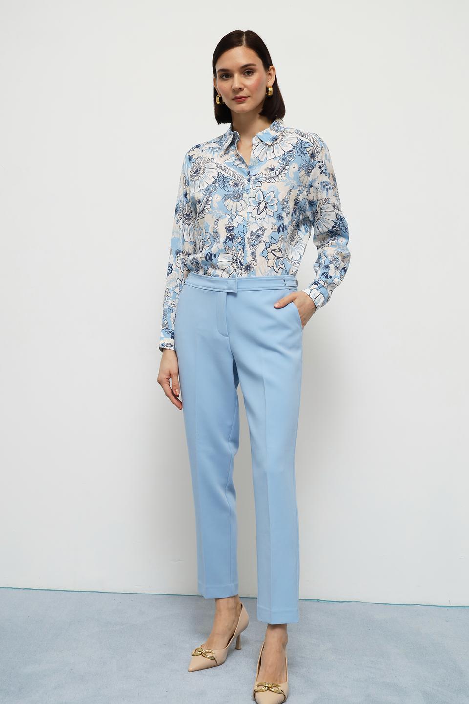 Блуза Olsen с цветочным принтом