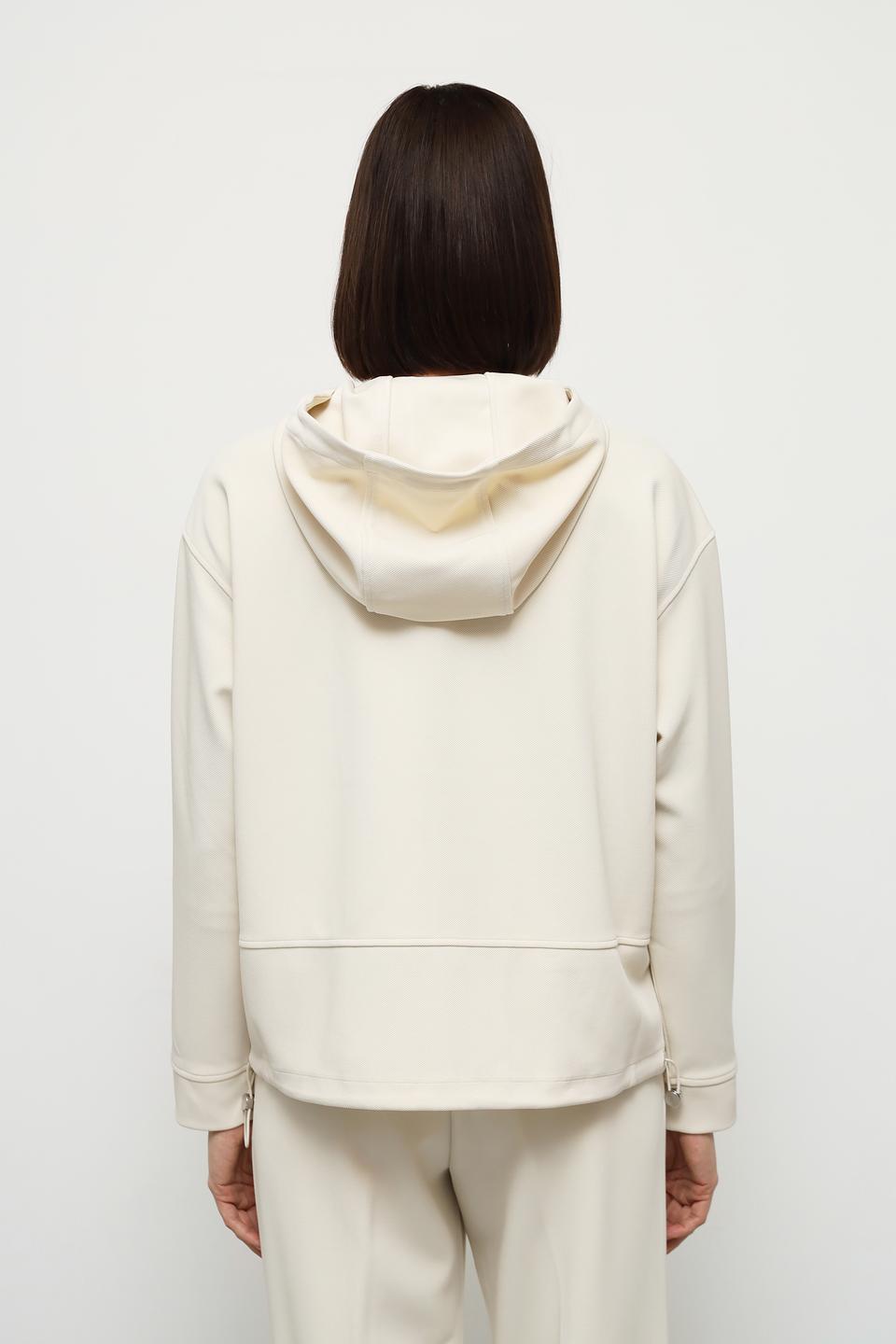 Жакет Olsen с капюшоном бежевый