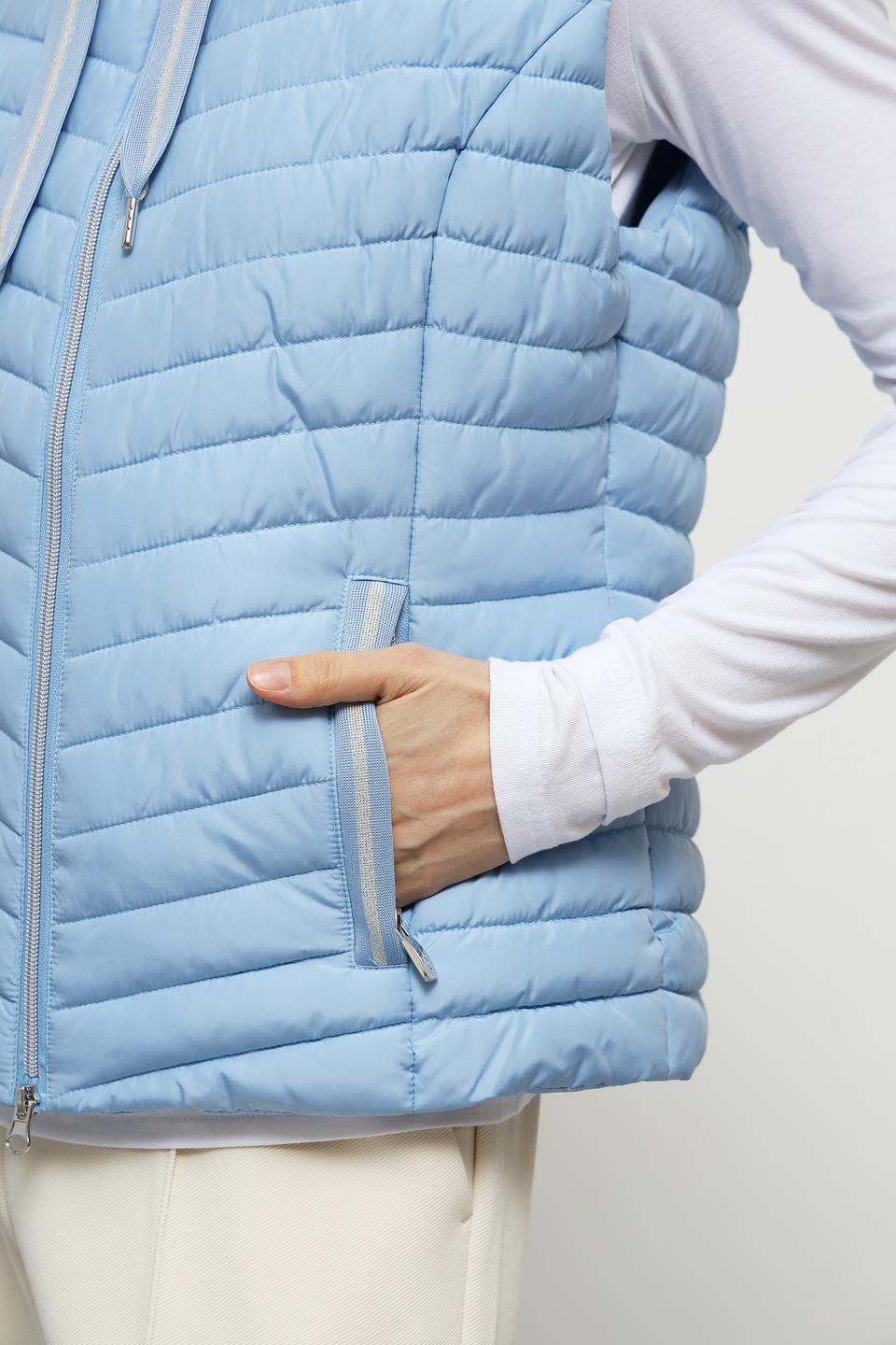 Жилет Olsen стеганый голубой