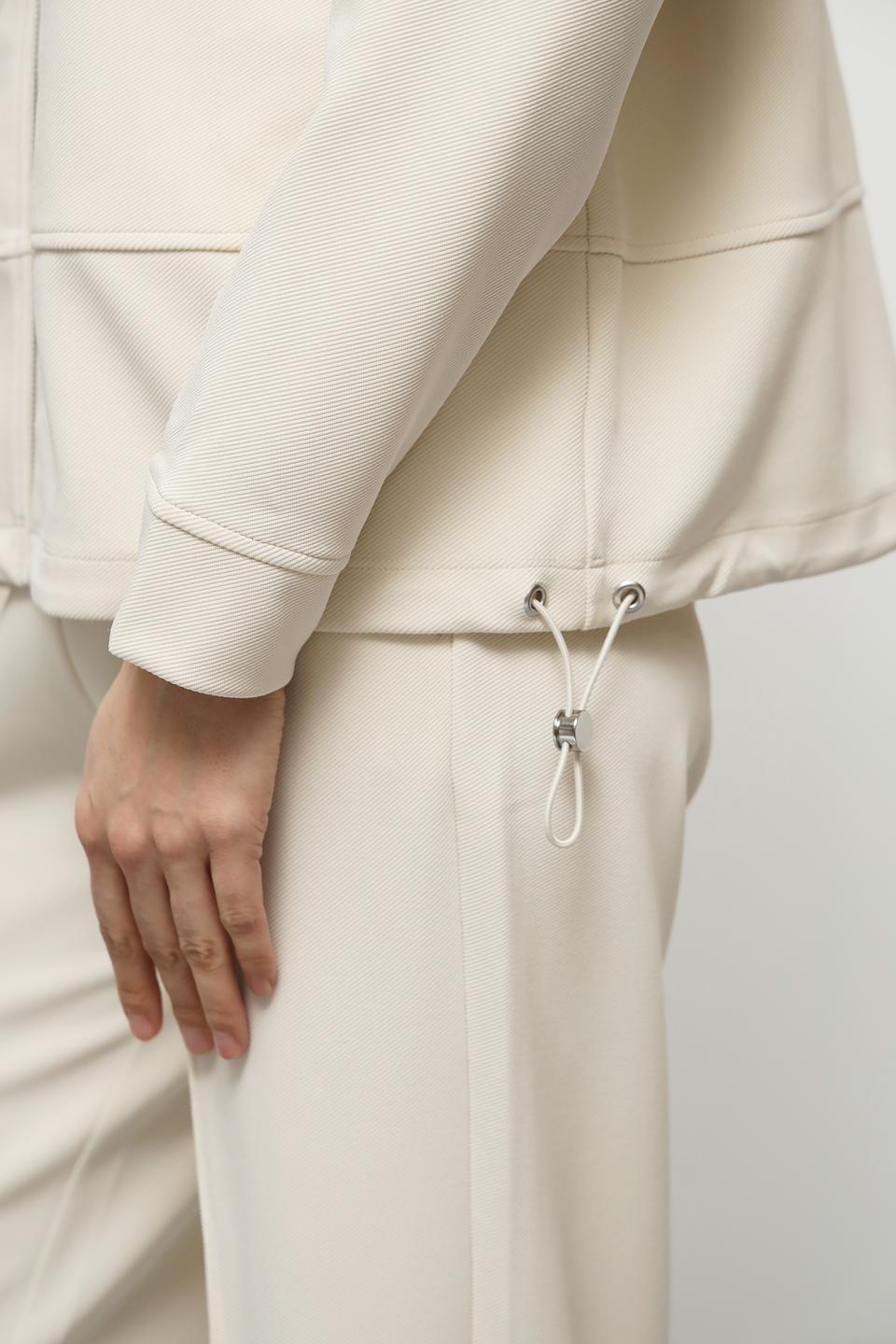 Жакет Olsen с капюшоном бежевый