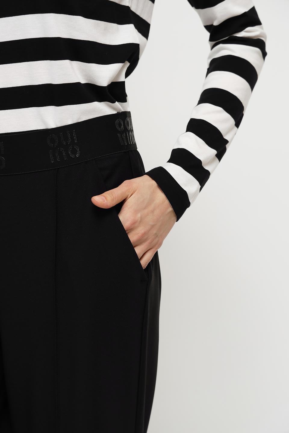 Брюки классические Oui чёрные