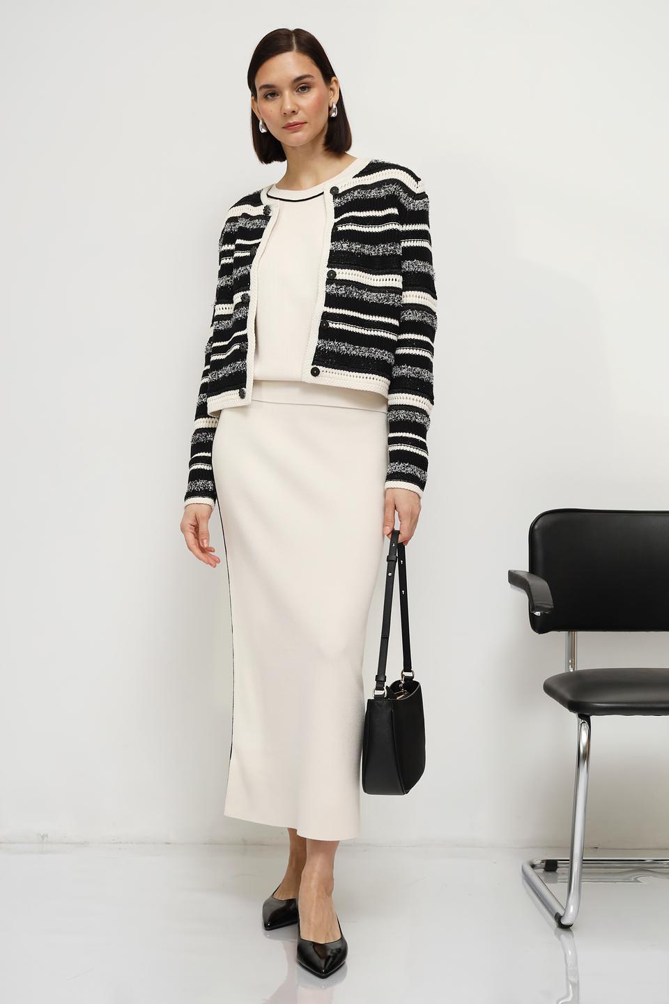 Жакет Oui в полоску