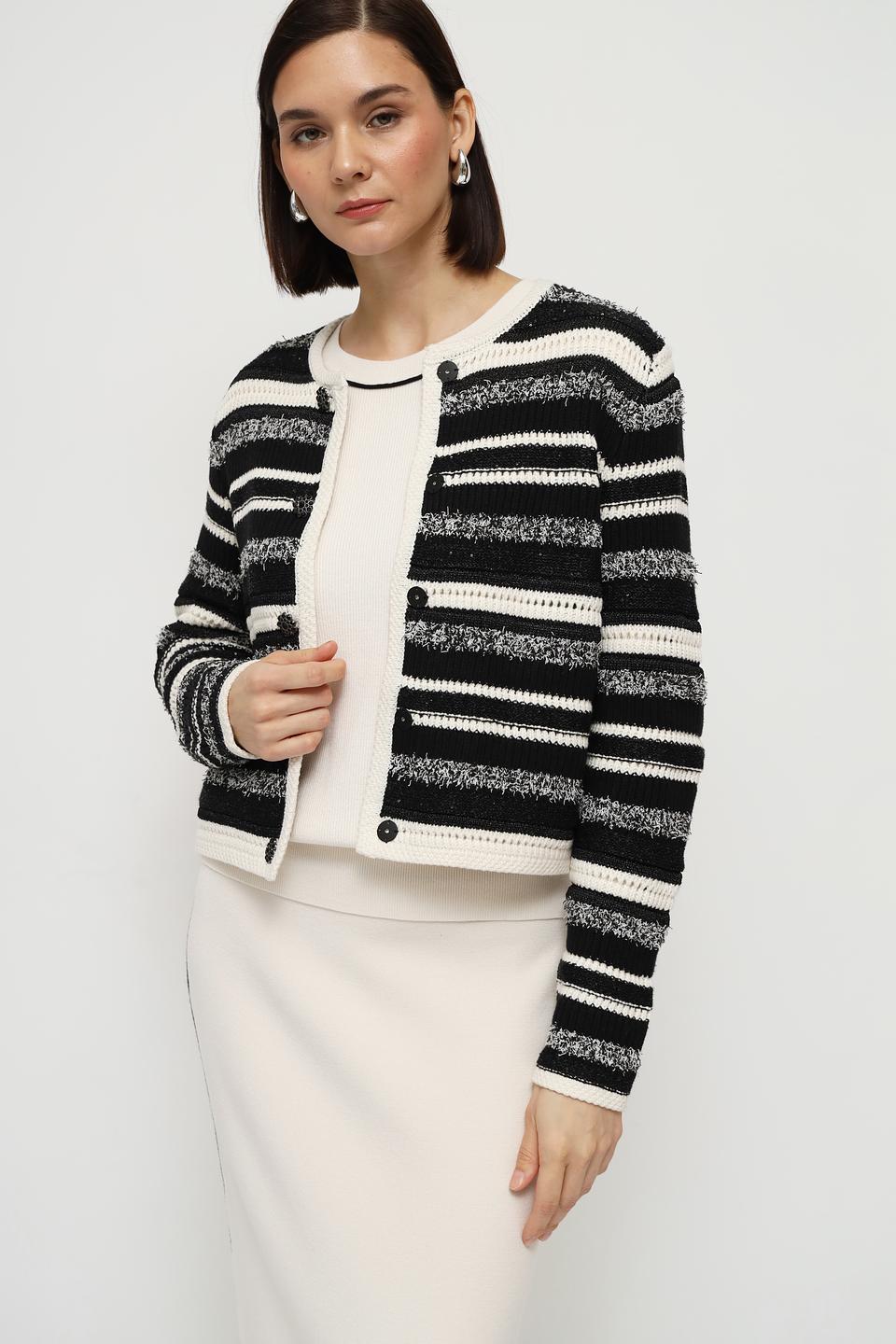 Жакет Oui в полоску