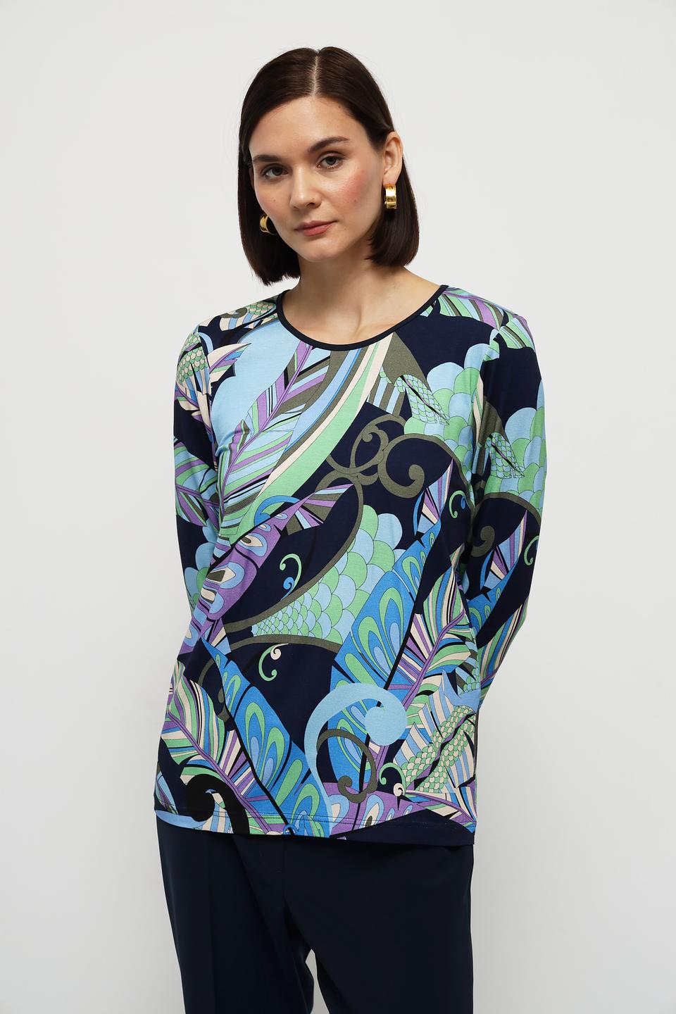 Лонгслив Bianca с принтом