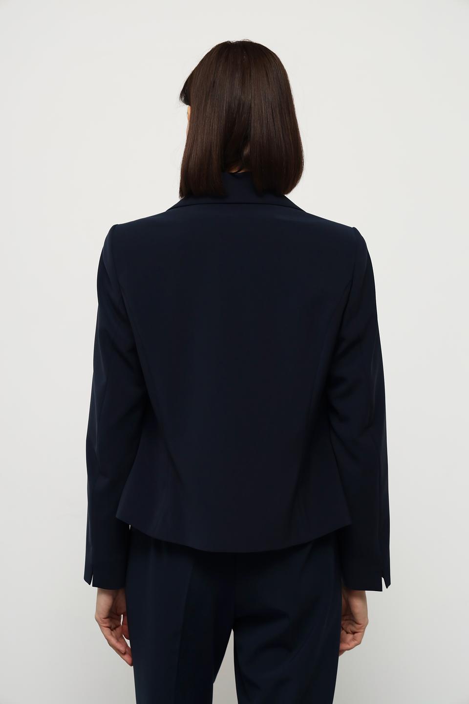 Жакет Bianca приталенный тёмно-синий