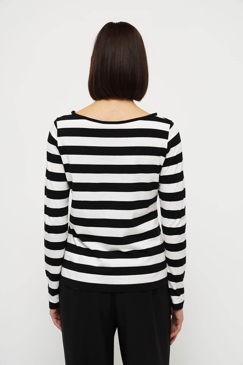 Лонгслив Monari в полоску