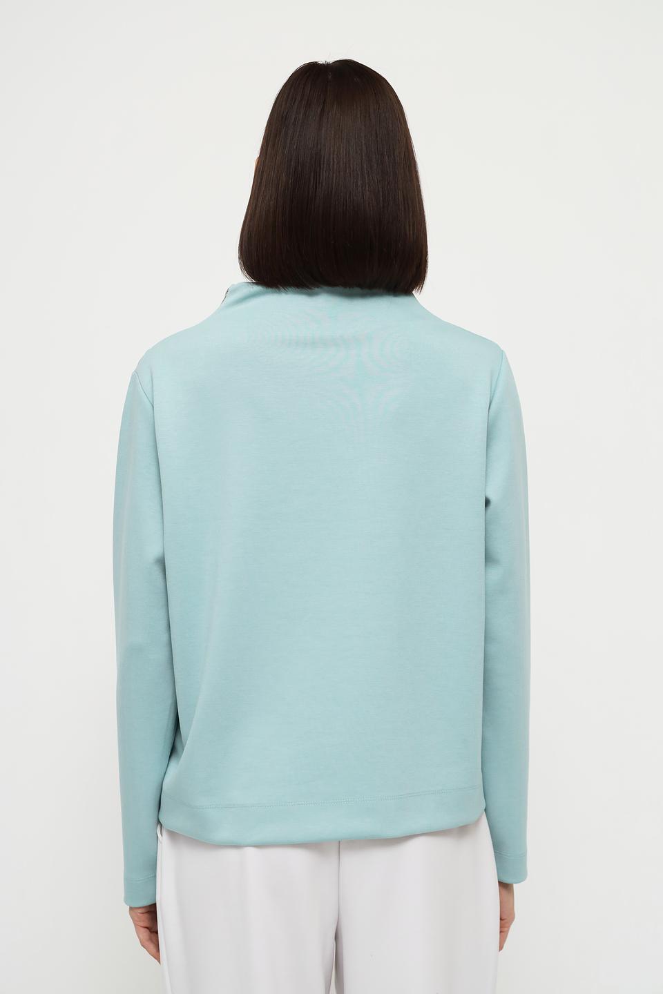 Пуловер Monari с логотипом M мятный