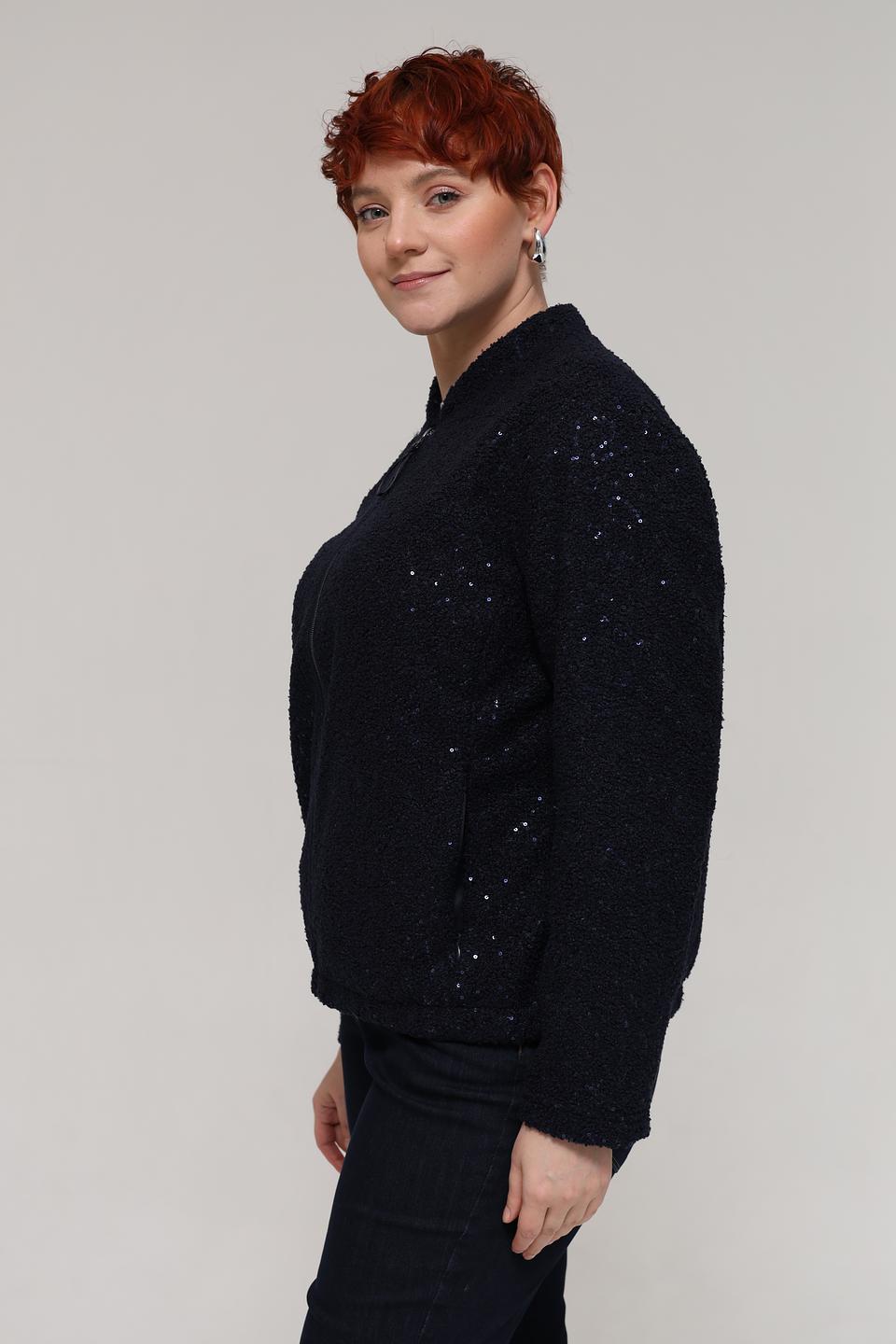 Жакет Rabe collection чёрный с блестками