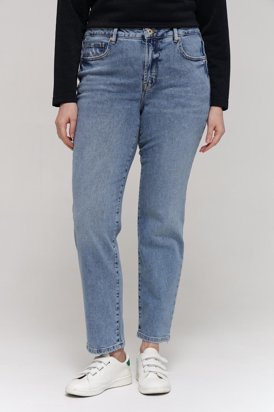 Джинсы Marc Aurel прямого кроя голубые