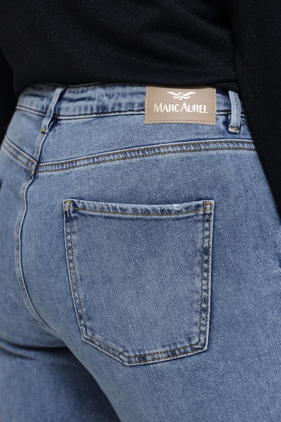 Джинсы Marc Aurel прямого кроя голубые