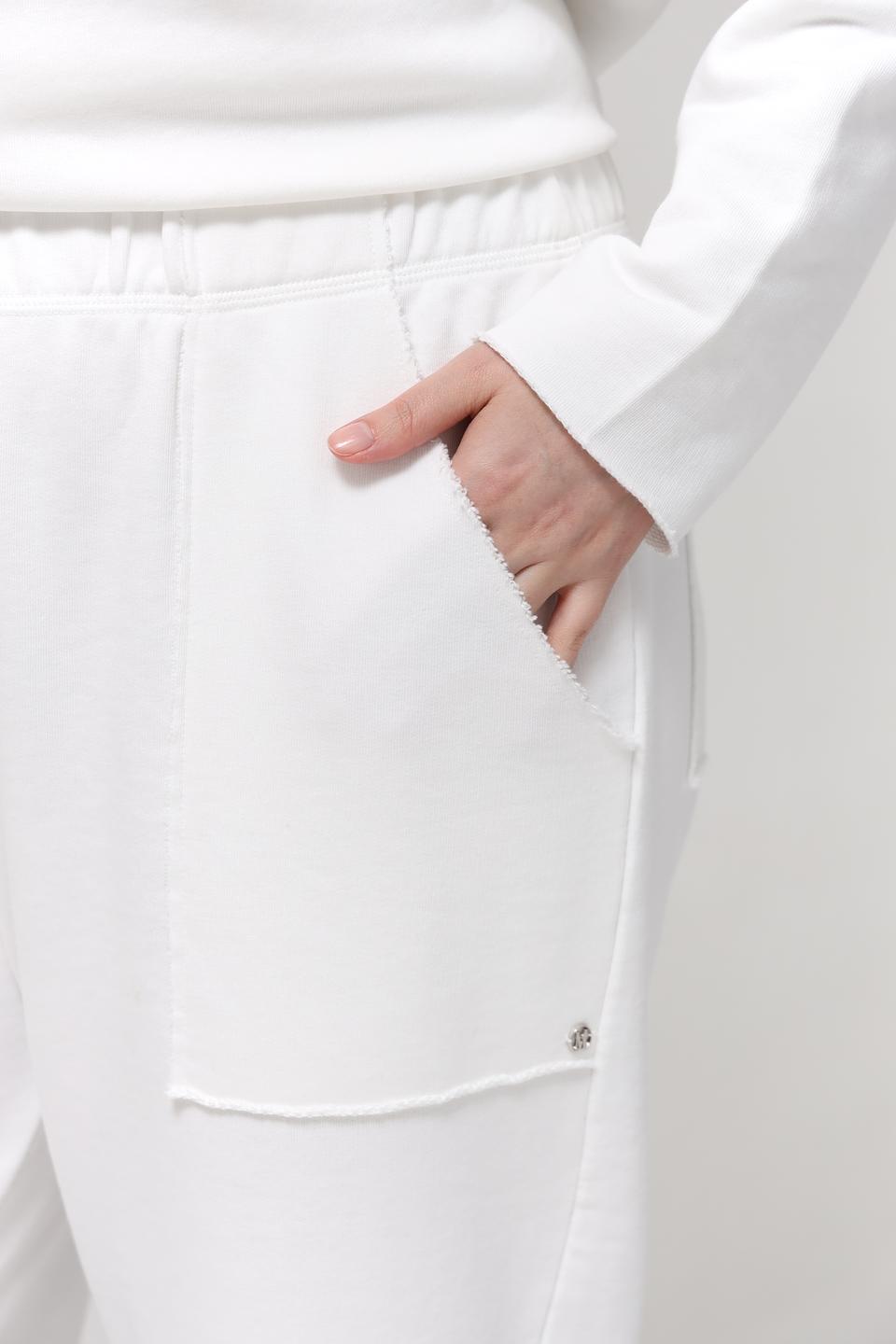 Брюки спортивные Marc Aurel белые