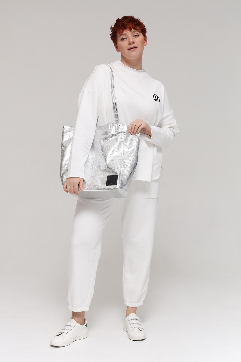 Сумка Marc Aurel серебристая