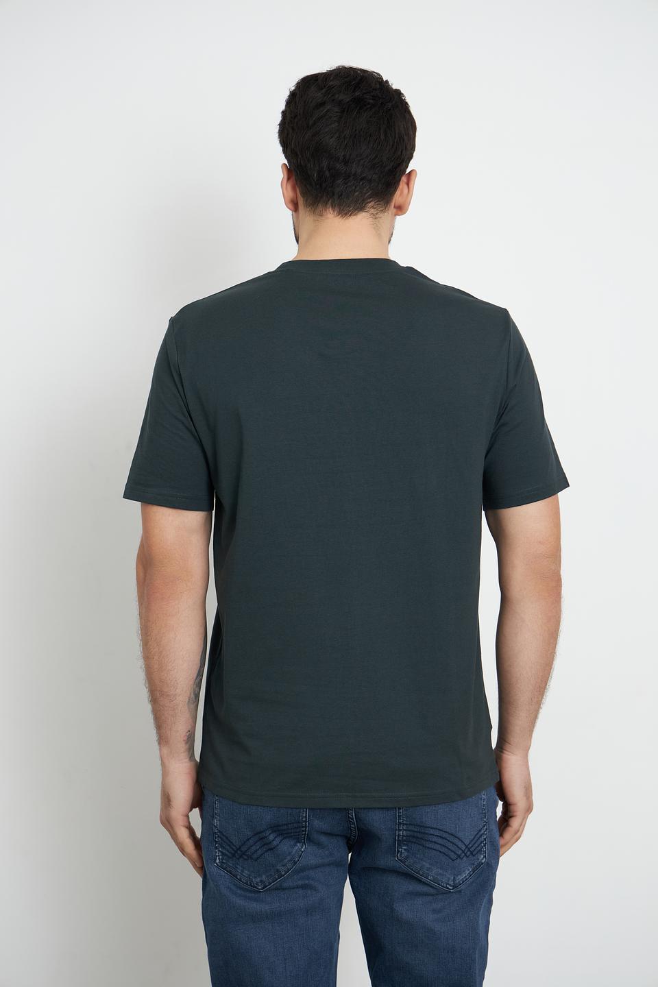 Футболка Marc O Polo men тёмно-зелёная