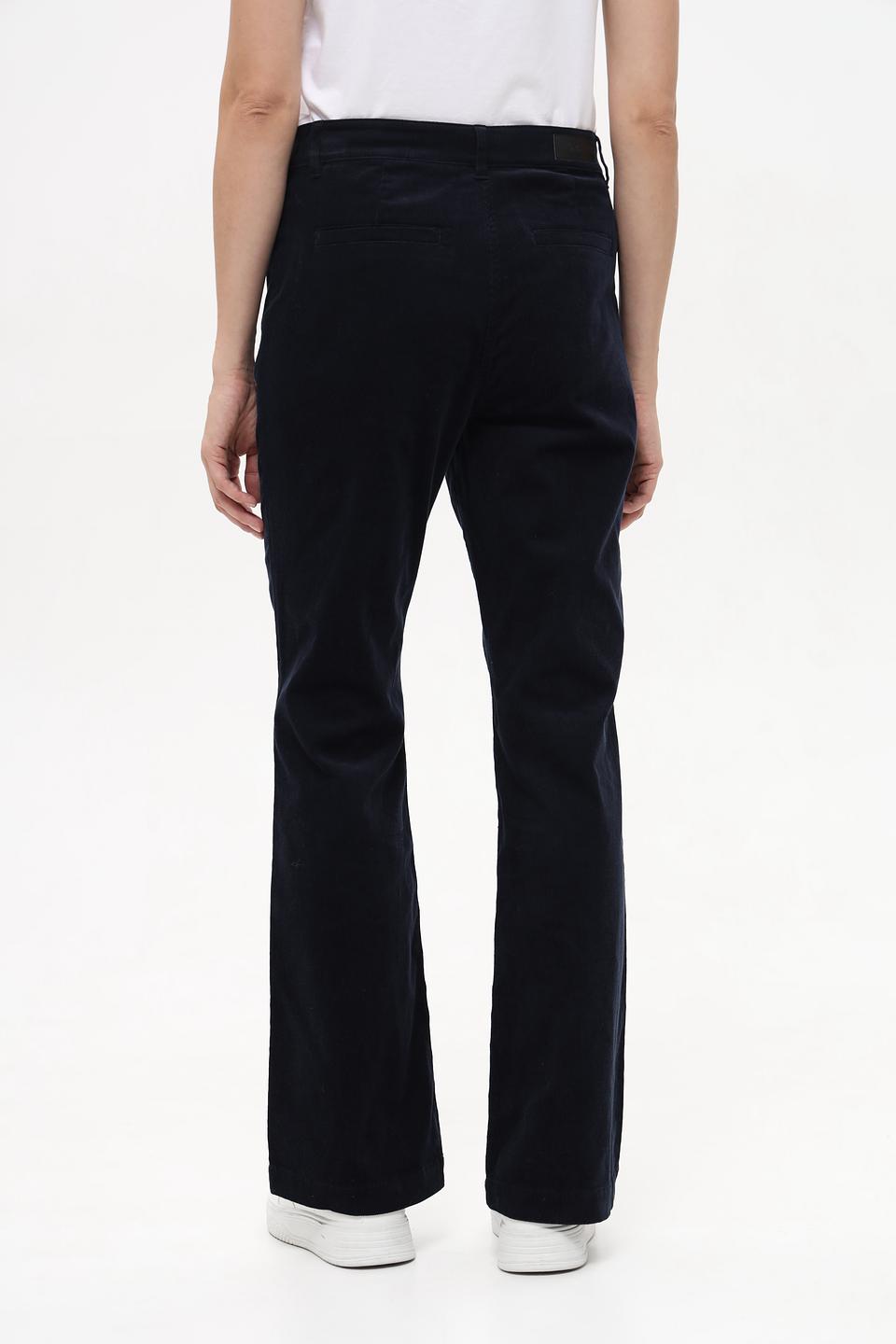 Брюки вельветовые Olsen тёмно-синие