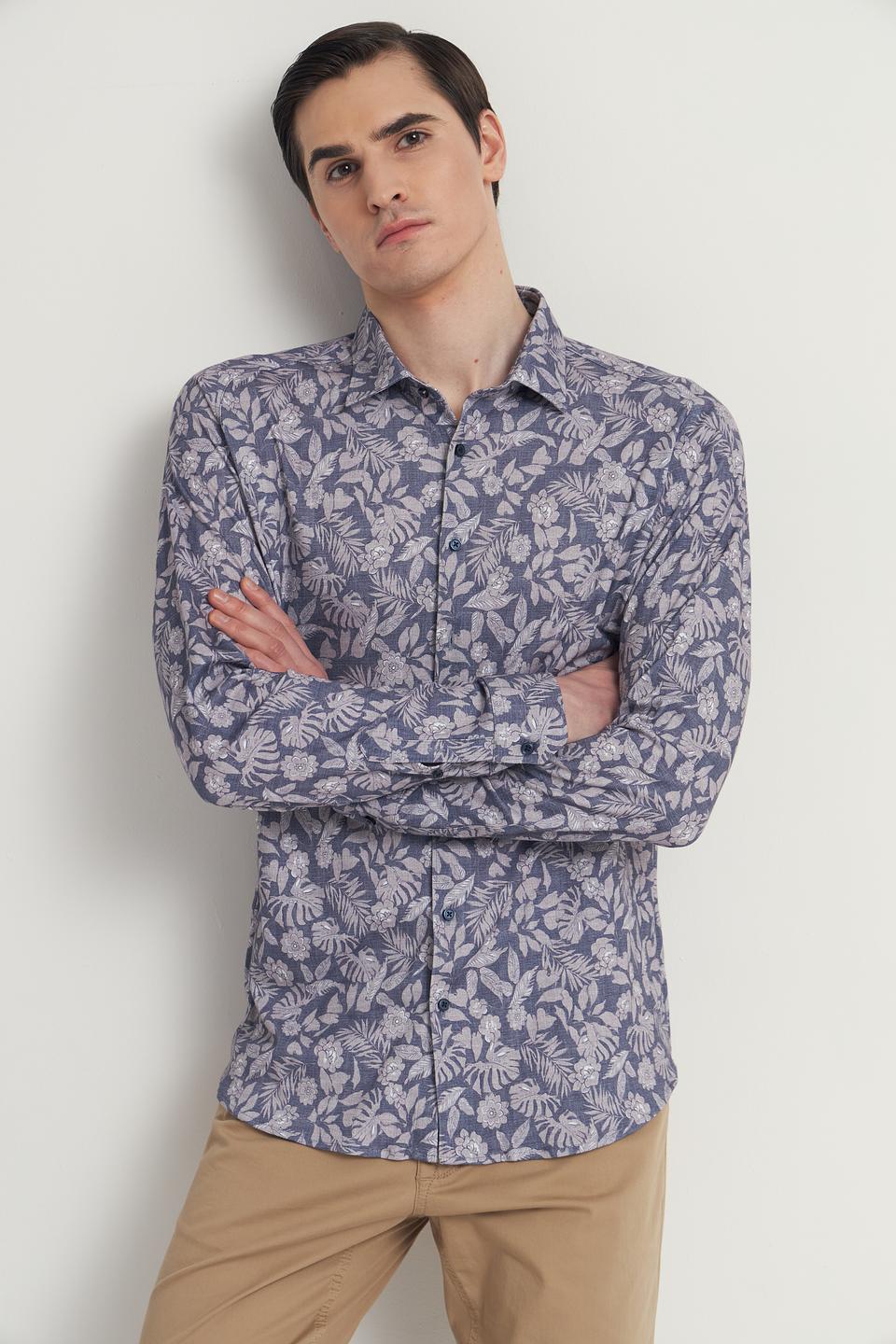 Рубашка Desoto с цветочным принтом